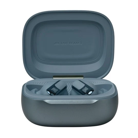 JBL Live Beam 3 True Wireless Noise Cancelling Closed-Stick Earbuds (Black, Silver, Purple, Blue)