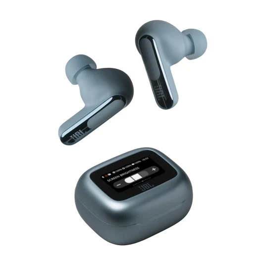 JBL Live Beam 3 True Wireless Noise Cancelling Closed-Stick Earbuds (Black, Silver, Purple, Blue)