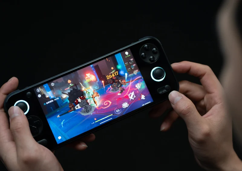 Ayaneo Pocket S Qualcomm Snapdragon G3x Gen2 16GB+1TB w/ MicroSD Port 6" 1080p Borderless IPS Mirror Screen Android Handheld Gaming Console (Obsidian Black) w/ Free Ayaneo Pocket S Ergonomic Case, Pocket S Joystick Cap & Pocket S HD Tempered Film