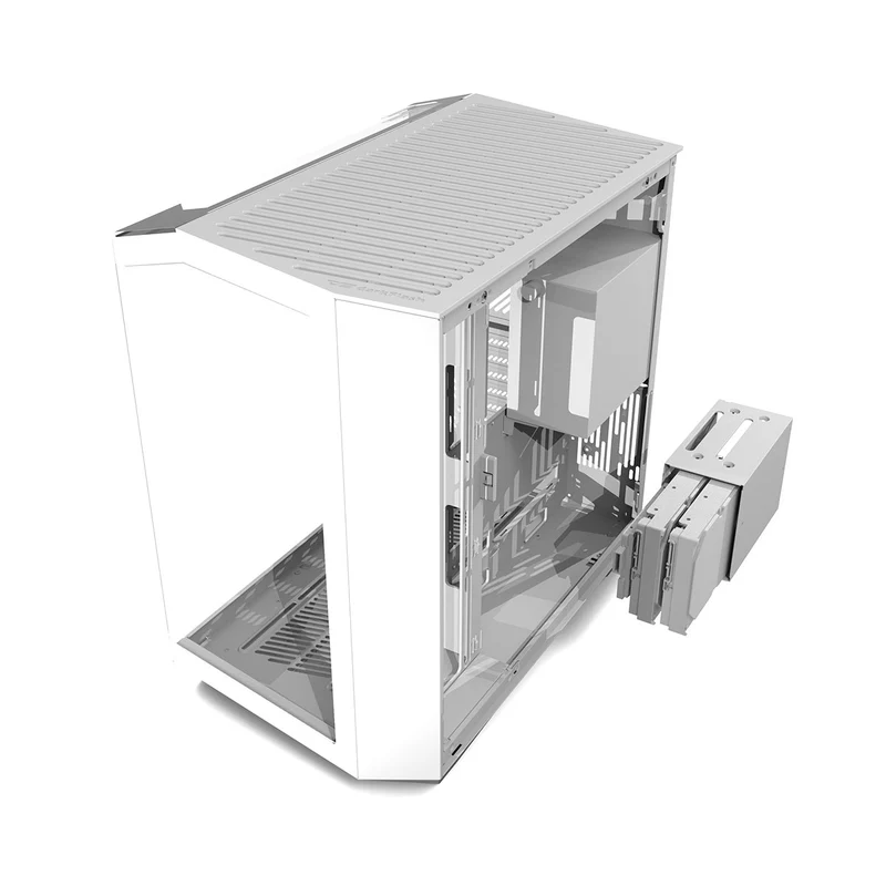 Darkflash Arcee DY470 TG Side Panel ATX Luxury PC Case (Black, White)