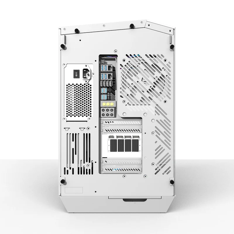 Darkflash Arcee DY470 TG Side Panel ATX Luxury PC Case (Black, White)