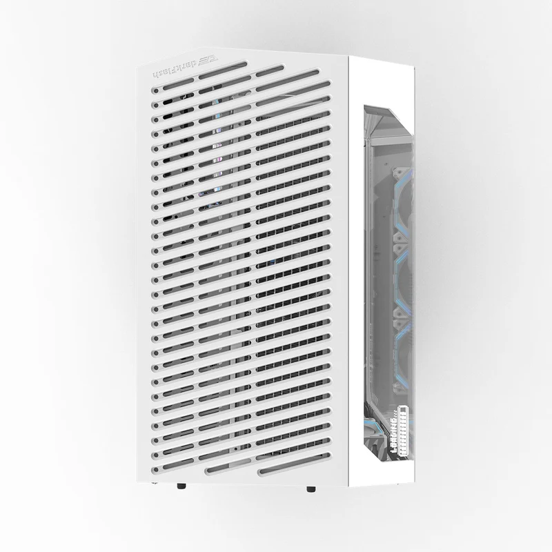 Darkflash Arcee DY470 TG Side Panel ATX Luxury PC Case (Black, White)
