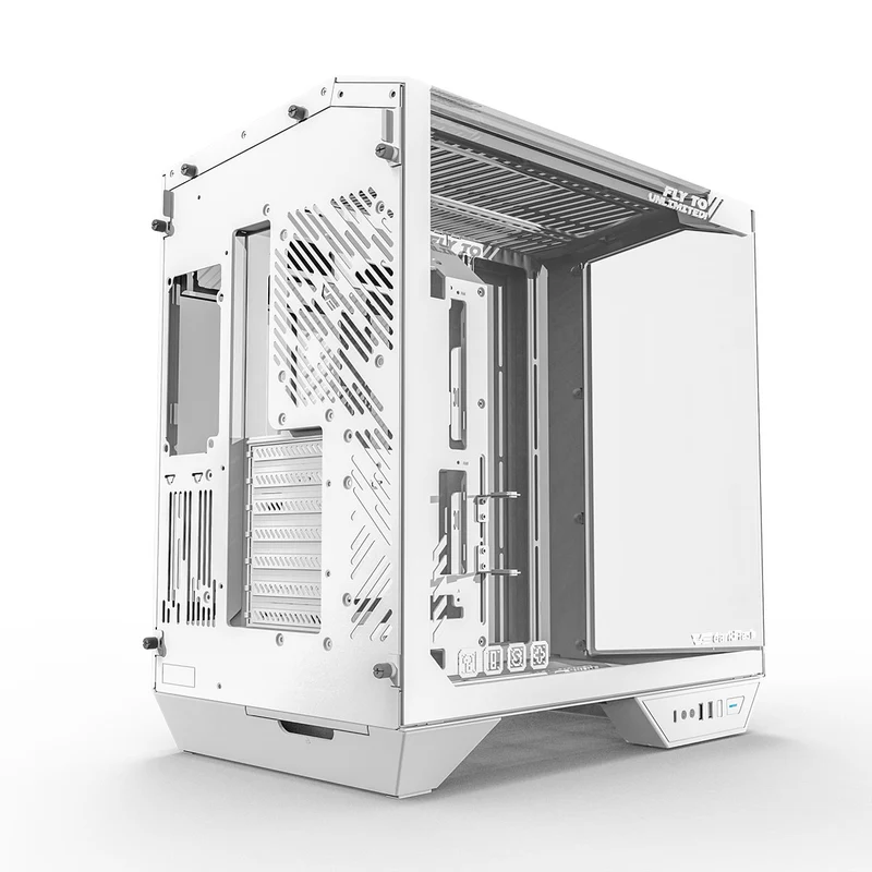 Darkflash Arcee DY470 TG Side Panel ATX Luxury PC Case (Black, White)