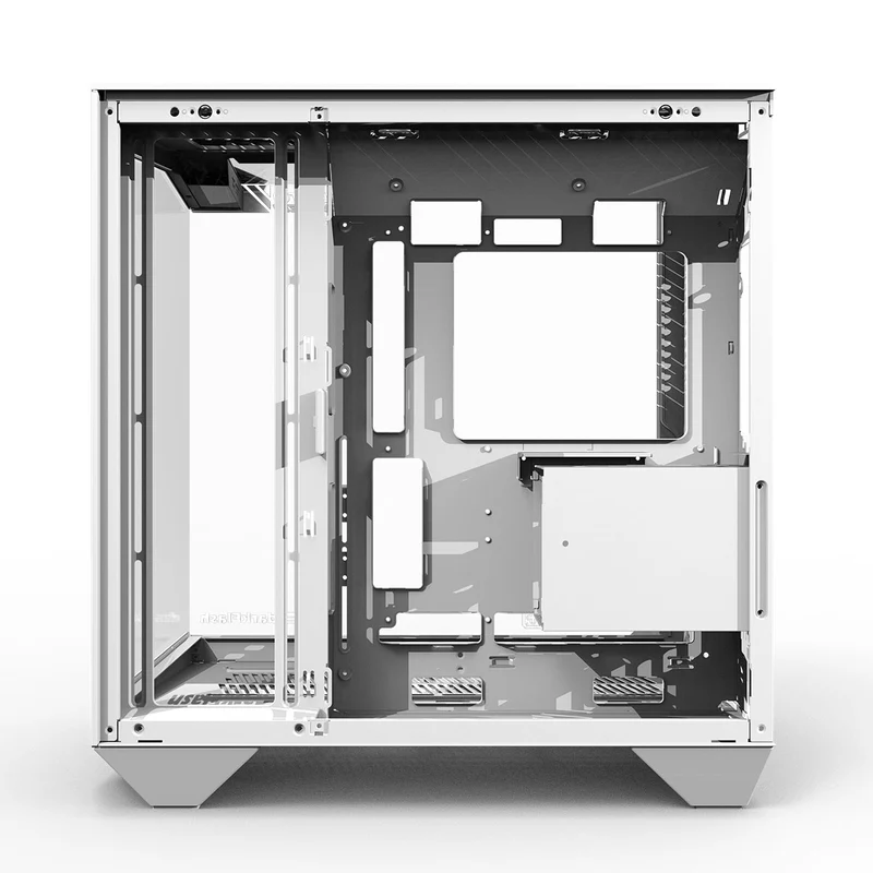 Darkflash Arcee DY470 TG Side Panel ATX Luxury PC Case (Black, White)