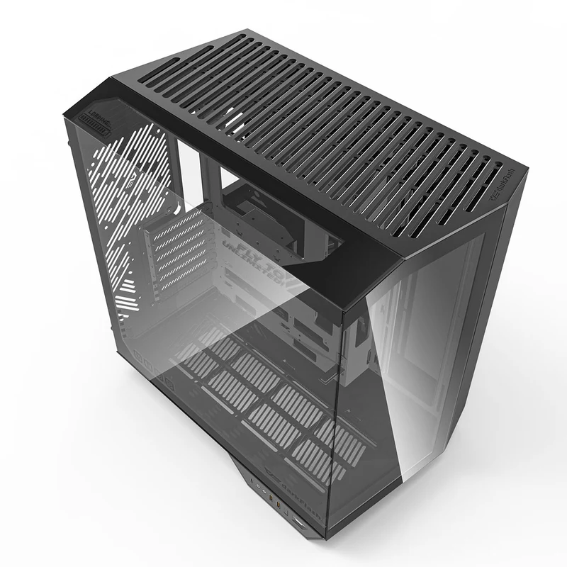 Darkflash Arcee DY470 TG Side Panel ATX Luxury PC Case (Black, White)