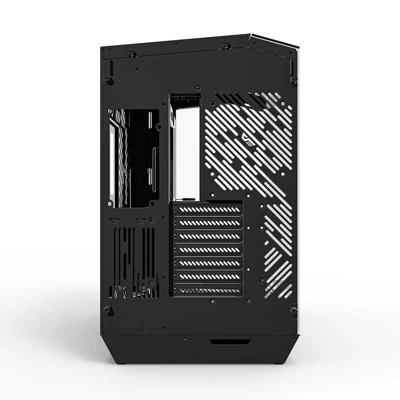 Darkflash Arcee DY470 TG Side Panel ATX Luxury PC Case (Black, White)