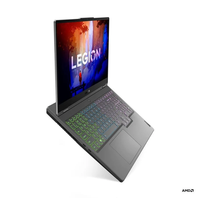 LENOVO Legion 5 15ARH7H 82RD001BPH Gaming Laptop (Storm Grey) | 15.6” WQHD | Ryzen 5 6600H | 16 GB RAM DDR5 | 512 GB SSD | RTX 3060 | Windows 11 Home | MS Office H&S 2021 | M300 RGB Gaming Mouse | Active Gaming Backpack