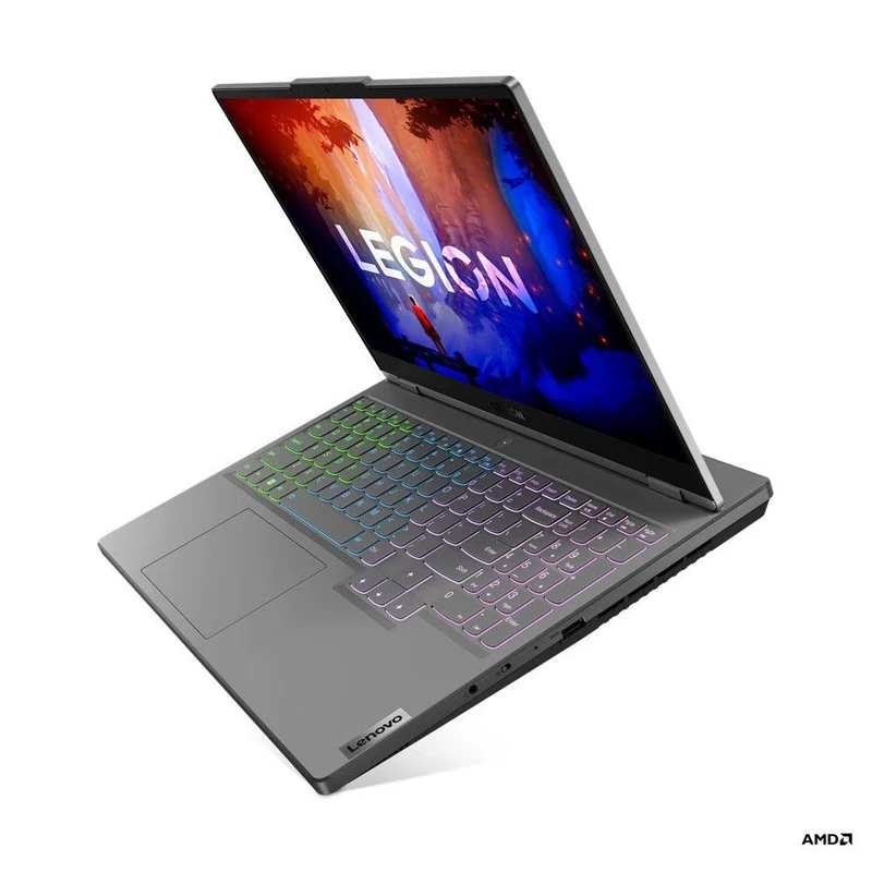 LENOVO Legion 5 15ARH7H 82RD001BPH Gaming Laptop (Storm Grey) | 15.6” WQHD | Ryzen 5 6600H | 16 GB RAM DDR5 | 512 GB SSD | RTX 3060 | Windows 11 Home | MS Office H&S 2021 | M300 RGB Gaming Mouse | Active Gaming Backpack