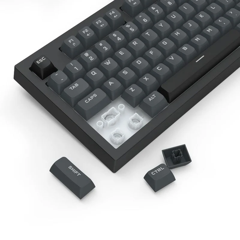 Redragon K518-RGB Crux 108-Key Wired Membrane Gaming Keyboard (Grey/Black, White/Green, Milk Tea)