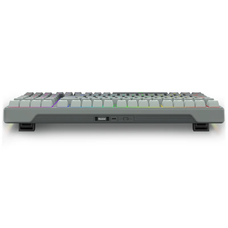 E-Yooso Z-99 Tri-Mode RGB 99-Keys Mechanical Keyboard Gradient Grey (Blue Switch, Silverwood Switch)