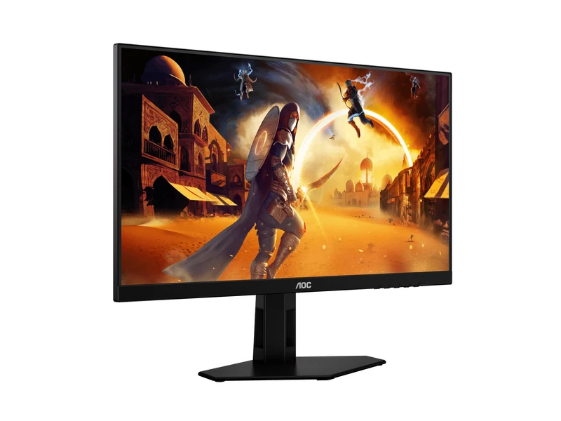 AOC 24G4E 23.8" FHD (1920x1080) 180Hz 0.5ms MPRT/ 1ms GTG HDR10 Adaptive Sync Fast IPS Gaming Monitor (Black/Red)