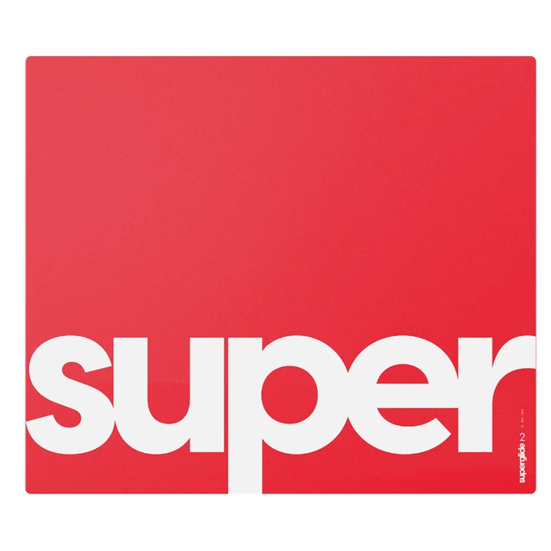 Pulsar Superglide Glass Mousepad V2 XL (Black, Red, White)