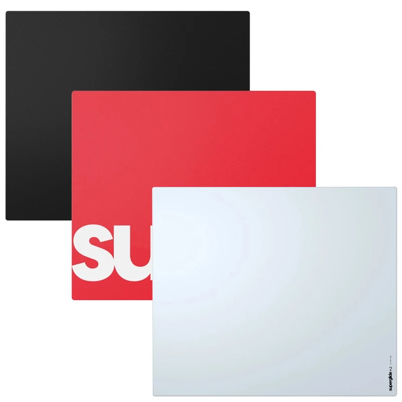 Pulsar Superglide Glass Mousepad V2 XL (Black, Red, White)