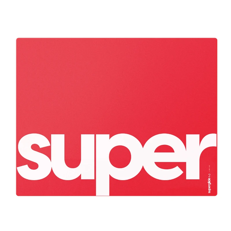 Pulsar Superglide Glass Mousepad V2 L (Black, Red, White)