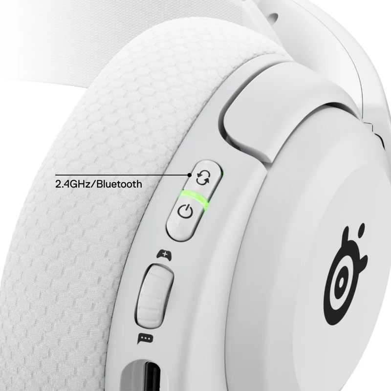 SteelSeries Arctis Nova 5X Wireless Headset for Xbox/PC/PlayStation/N-Switch/Mobile (White) (61677)