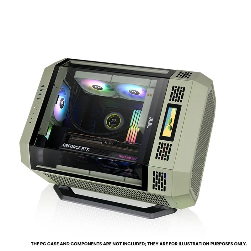 Thermaltake Chassis Stand Kit For The Tower 600 (Black, Snow, Hydrangea Blue, Matcha Green)