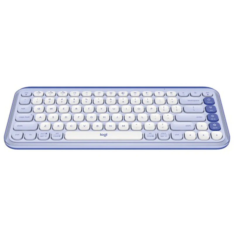 Logitech Pop Icon Keys Bluetooth Keyboard (Off-White, Rose, Lilac, Graphite)