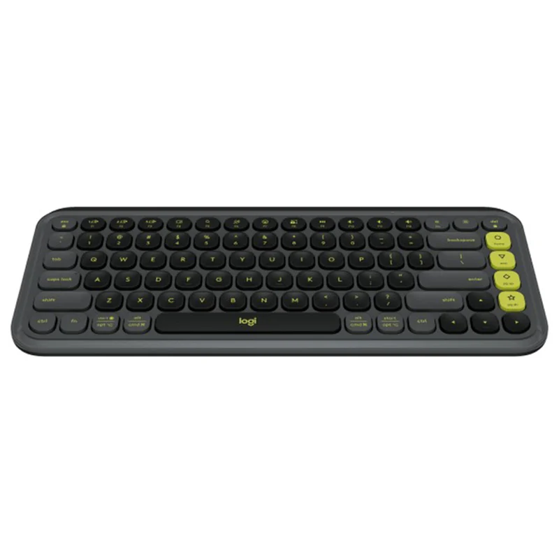 Logitech Pop Icon Keys Bluetooth Keyboard (Off-White, Rose, Lilac, Graphite)
