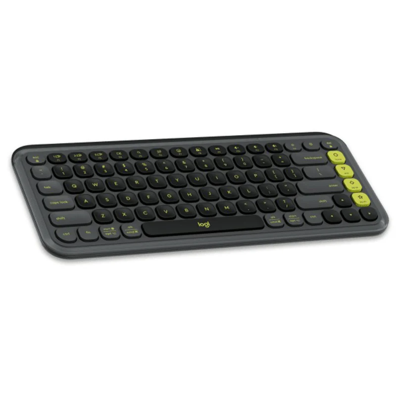 Logitech Pop Icon Keys Bluetooth Keyboard (Off-White, Rose, Lilac, Graphite)