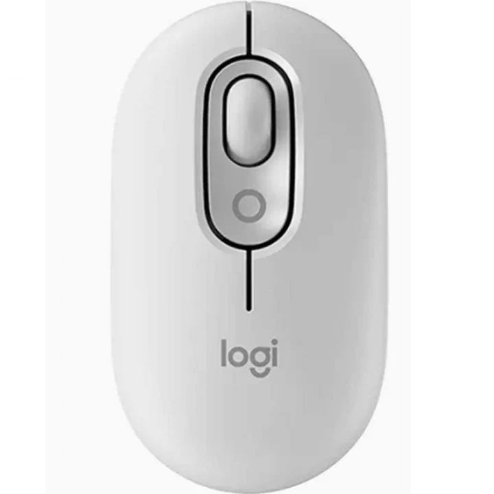 Logitech Pop Mouse Wireless With Customizable Emoji (Graphite, Off-White, Lilac, Rose)