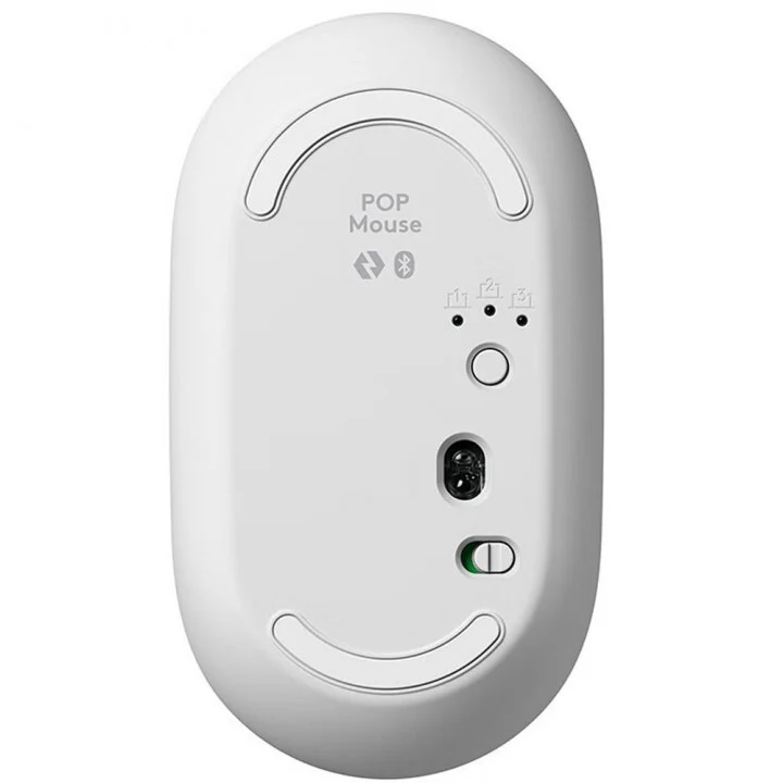 Logitech Pop Mouse Wireless With Customizable Emoji (Graphite, Off-White, Lilac, Rose)