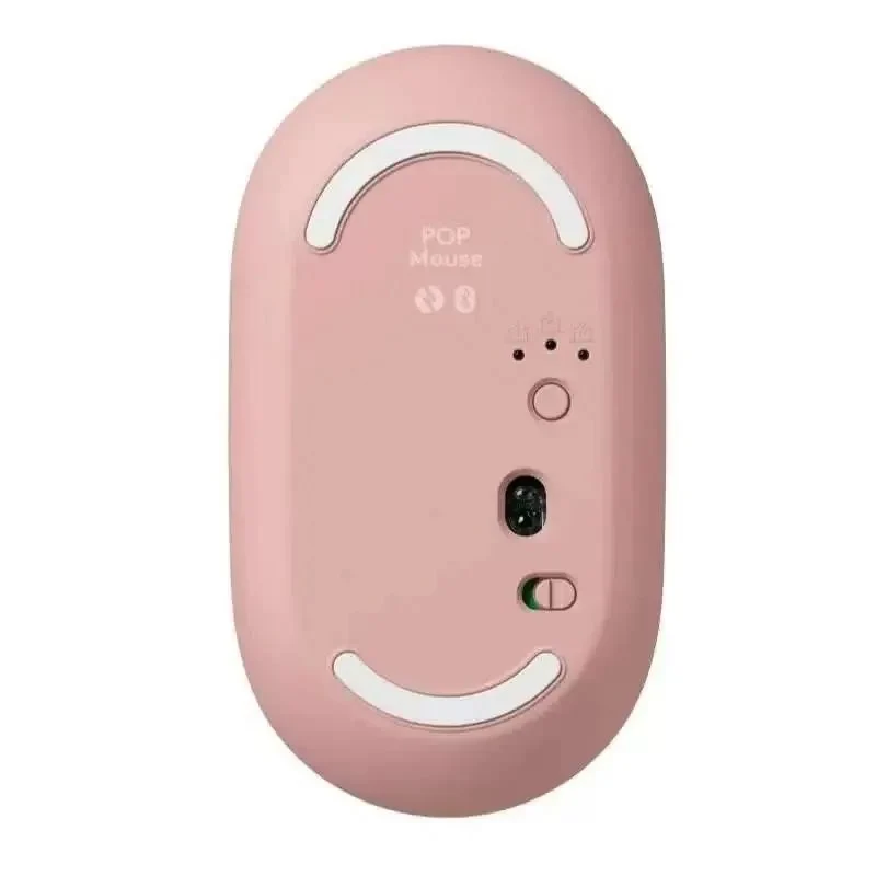 Logitech Pop Mouse Wireless With Customizable Emoji (Graphite, Off-White, Lilac, Rose)