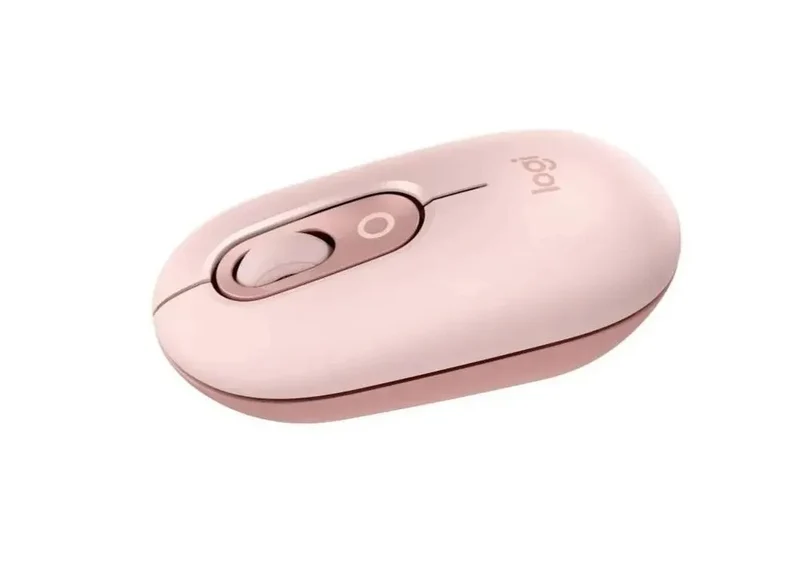 Logitech Pop Mouse Wireless With Customizable Emoji (Graphite, Off-White, Lilac, Rose)