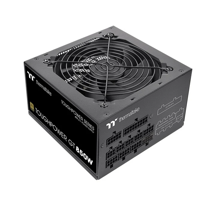 Thermaltake Toughpower GT 850W 80+ Gold Fully Modular Power Supply (Black, Snow)