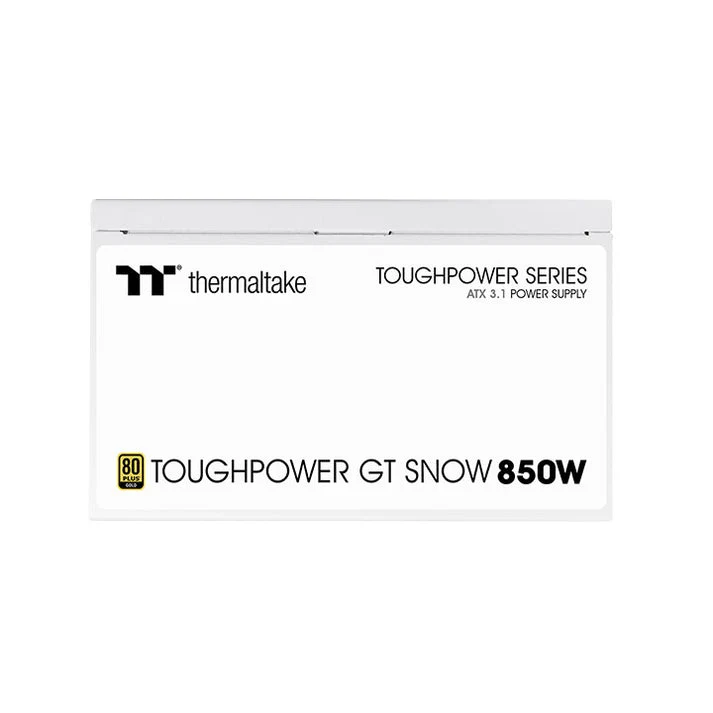 Thermaltake Toughpower GT 850W 80+ Gold Fully Modular Power Supply (Black, Snow)