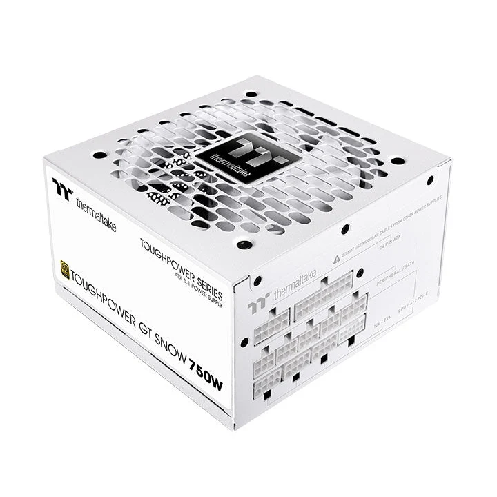 Thermaltake Toughpower GT 750W 80+ Gold Fully Modular Power Supply (Black, Snow)
