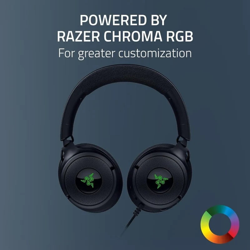 Razer Kraken V4 X Wired Gaming Headset (Black)
