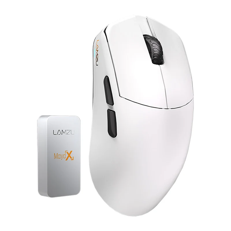 Lamzu Maya X 8K Superlight Wireless Gaming Mouse (Purple Shadow, Charcoal Black, White, Cloud Grey, Light Pink)