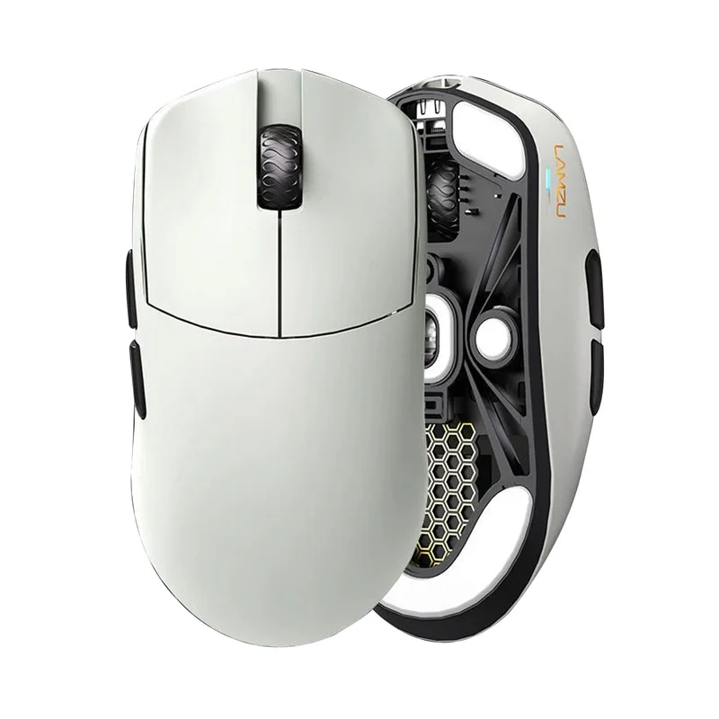Lamzu Maya X 8K Superlight Wireless Gaming Mouse (Purple Shadow, Charcoal Black, White, Cloud Grey, Light Pink)