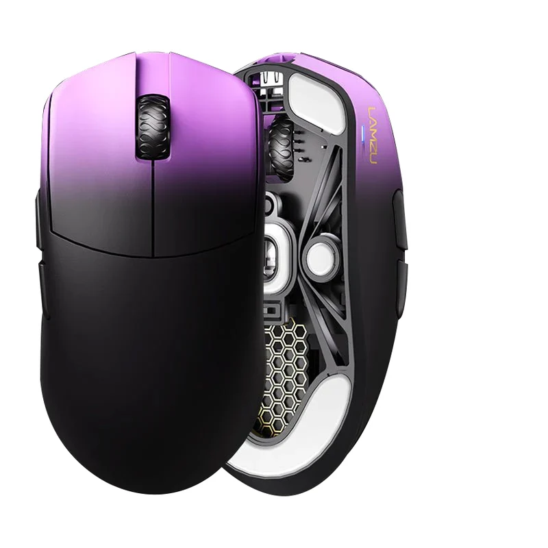 Lamzu Maya X 8K Superlight Wireless Gaming Mouse (Purple Shadow, Charcoal Black, White, Cloud Grey, Light Pink)