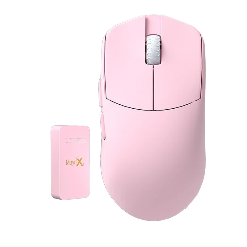 Lamzu Maya X 8K Superlight Wireless Gaming Mouse (Purple Shadow, Charcoal Black, White, Cloud Grey, Light Pink)