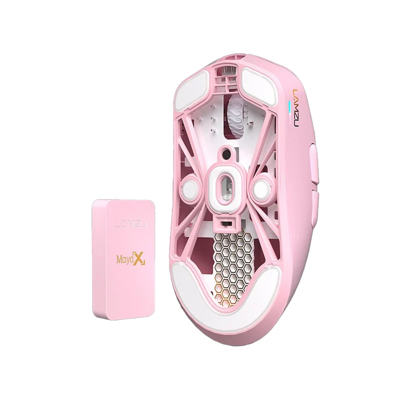 Lamzu Maya X 8K Superlight Wireless Gaming Mouse (Purple Shadow, Charcoal Black, White, Cloud Grey, Light Pink)