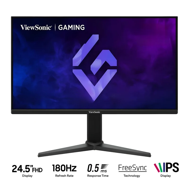 Viewsonic VX2528J 24.5" FHD (1920X1080) 180Hz 0.5ms IPS Technology Gaming Monitor