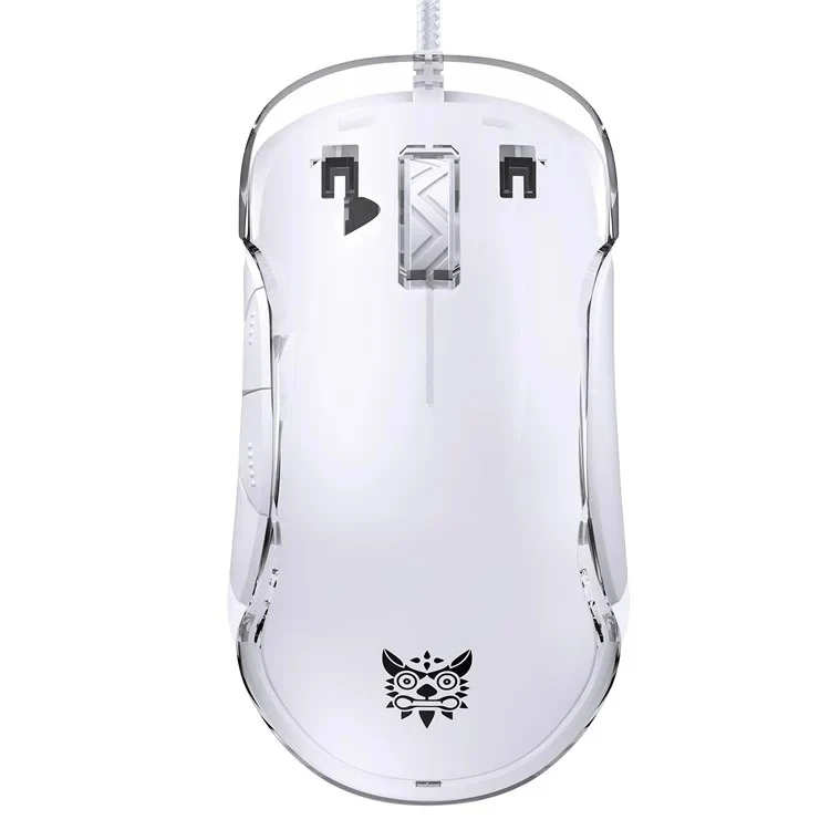 Onikuma CW925 RGB Wired eSports Gaming Mouse (White, Pink, Black)