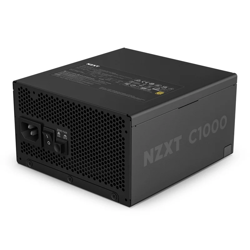 NZXT C1000 1000W 80+ Gold Fully Modular Low-Noise ATX 3.1 Power Supply (PA-0G2BB-US)