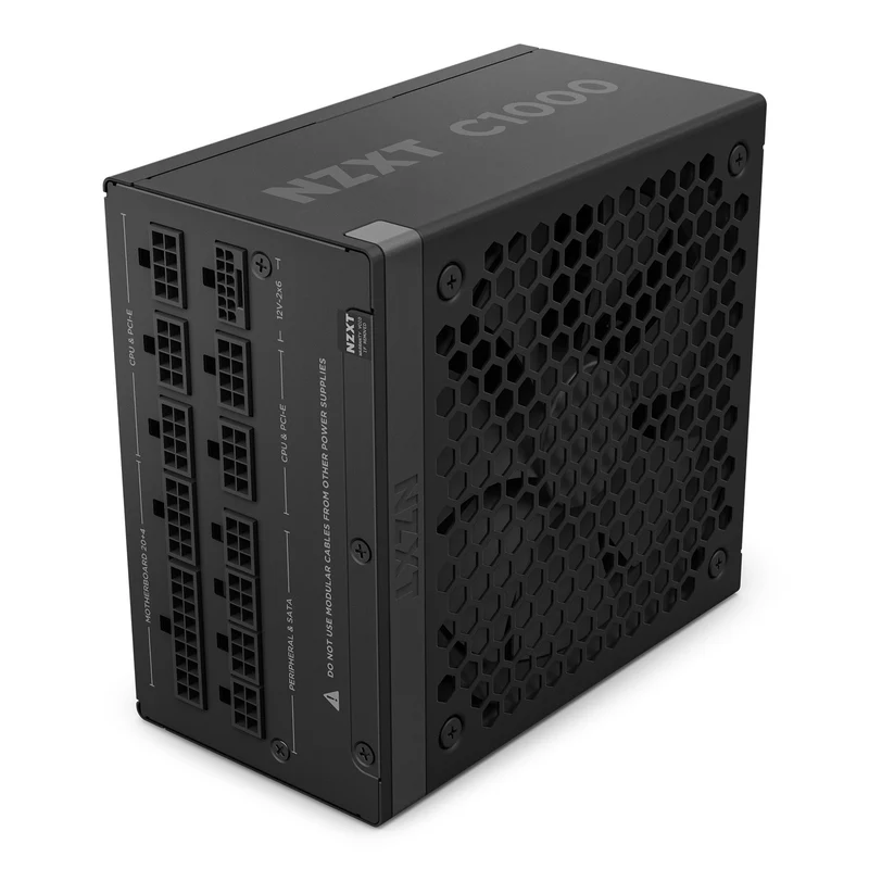 NZXT C1000 1000W 80+ Gold Fully Modular Low-Noise ATX 3.1 Power Supply (PA-0G2BB-US)