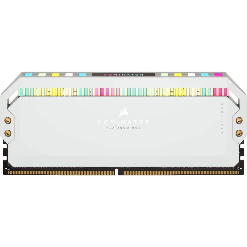 Corsair Dominator Platinum RGB 32GB (2x16GB) DDR5 DRAM 6200MHZ CL36 Memory kit (White)