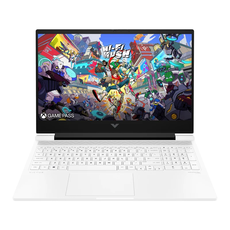 HP Victus 16-R1168TX Gaming Laptop (Ceramic White) | 16.1" FHD (1920x1080) 144Hz IPS | i7-14650HX | 16GB RAM | 1TB SSD | RTX 4060 | Windows 11 Home | MS Office Home & Student 2021 + HP Prelude Topload Bag