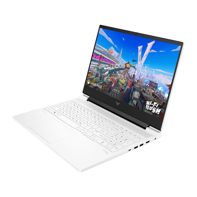 HP Victus 16-R1168TX Gaming Laptop (Ceramic White) | 16.1" FHD (1920x1080) 144Hz IPS | i7-14650HX | 16GB RAM | 1TB SSD | RTX 4060 | Windows 11 Home | MS Office Home & Student 2021 + HP Prelude Topload Bag