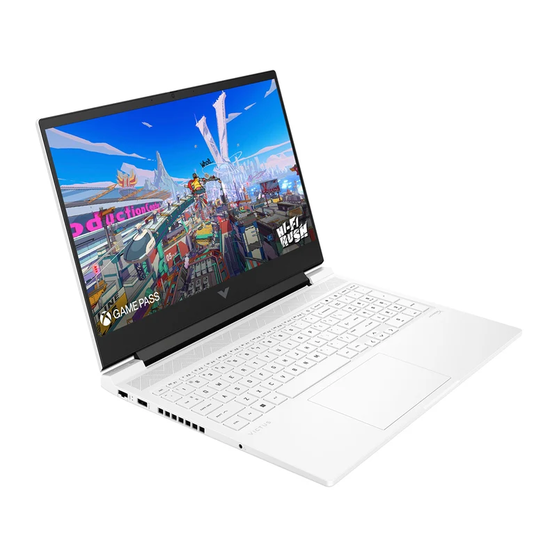 HP Victus 16-R1168TX Gaming Laptop (Ceramic White) | 16.1" FHD (1920x1080) 144Hz IPS | i7-14650HX | 16GB RAM | 1TB SSD | RTX 4060 | Windows 11 Home | MS Office Home & Student 2021 + HP Prelude Topload Bag