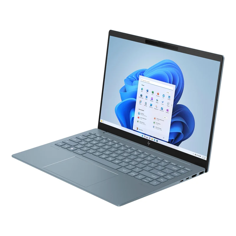 HP Pavilion Plus 14-EW1009TU Laptop (Moonlight Blue) | 14" WQXGA (2560x1600) IPS | Ultra 5 125H | 16GB RAM | 512GB SSD | Intel Arc Graphics | Windows 11 Home | MS Office Home & Student 2021 + HP Prelude Topload Bag