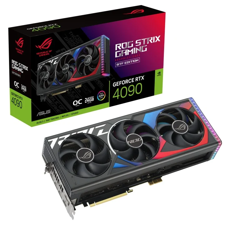 Asus ROG Strix GeForce RTX 4090 BTF OC Edition 24GB GDDR6X Graphics Card