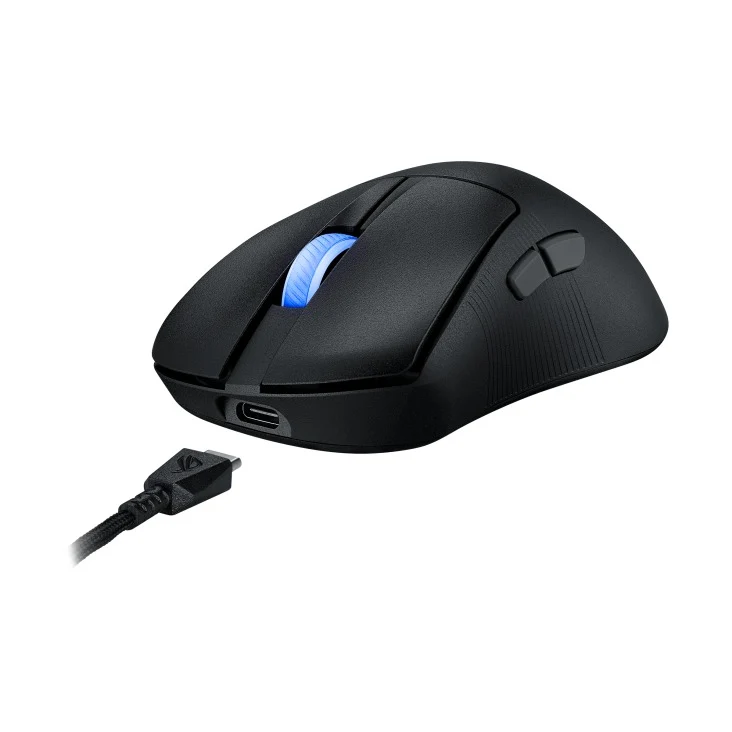Asus ROG P714 Keris II Ace Wireless Gaming Mouse (Black, White)