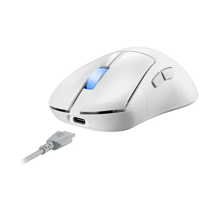 Asus ROG P714 Keris II Ace Wireless Gaming Mouse (Black, White)