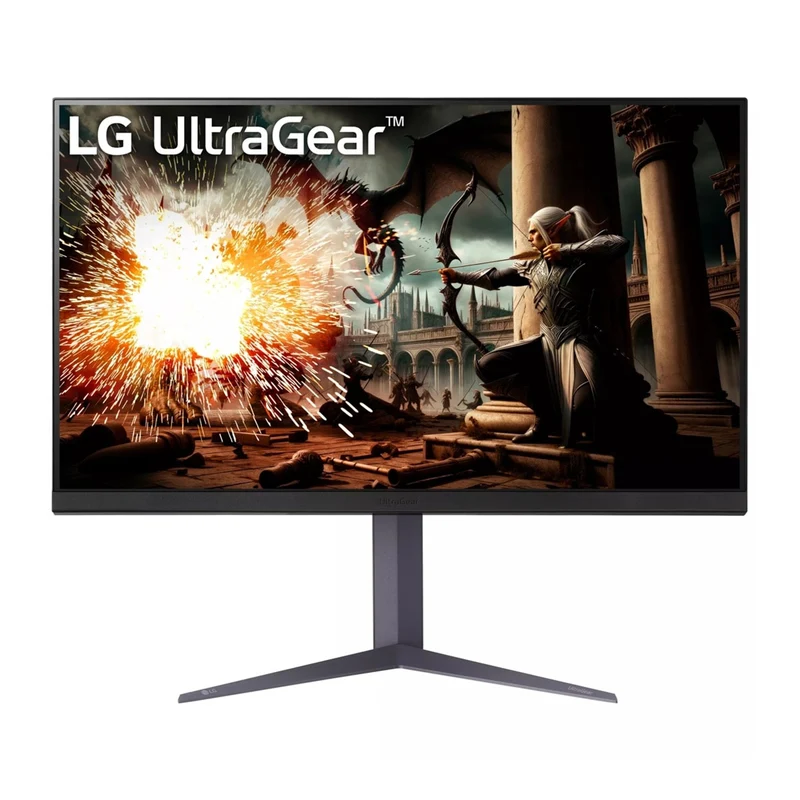 LG UltraGear 32GS75Q-B 32" QHD (2560x1440) 180Hz 1ms GTG G-Sync Compatible DisplayHDR 400 With Height/ Pivot/ Tilt Adjustments IPS Gaming Monitor