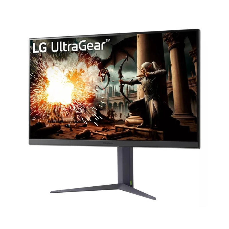 LG UltraGear 32GS75Q-B 32" QHD (2560x1440) 180Hz 1ms GTG G-Sync Compatible DisplayHDR 400 With Height/ Pivot/ Tilt Adjustments IPS Gaming Monitor